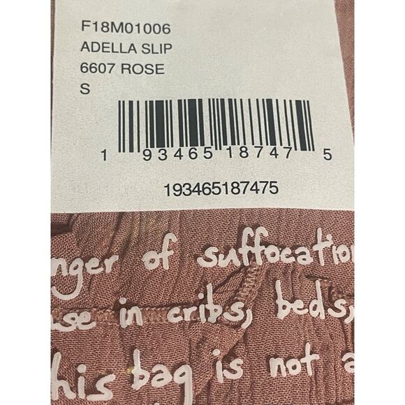 Free People Intimately Adella Slip Dress Rose Mini XS - Picture 12 of 12